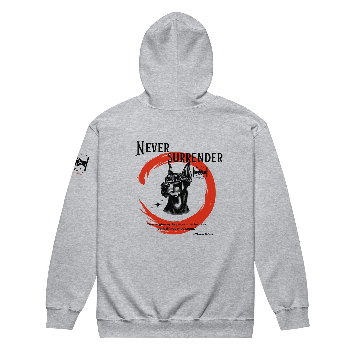 Never Surrender Zip-up