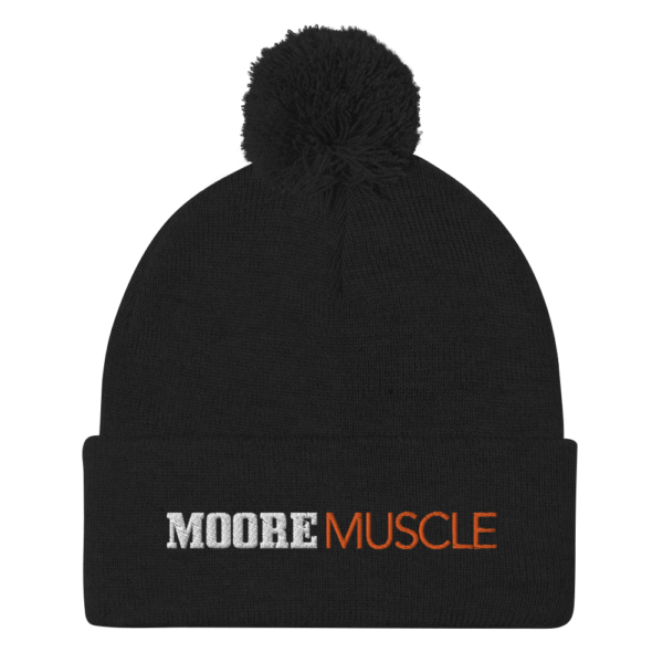 MooreMuscle Beanie (Pom-Pom)