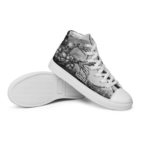 MooreMuscle High Top Skull Design — Women's
