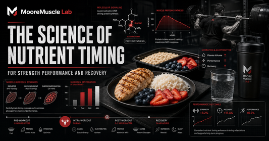 MooreMuscle Lab featured image about nutrient timing for strength athletes