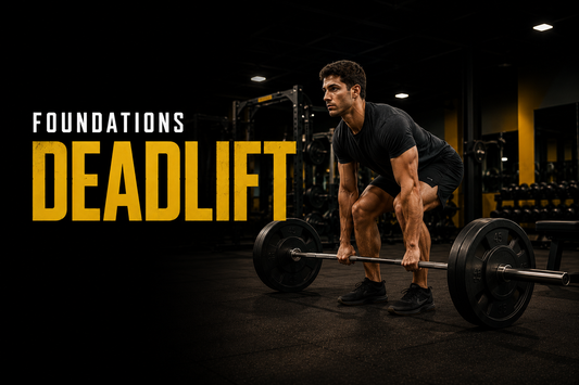 MooreMuscle Foundations Deadlift Builder cover, 4-week beginner deadlift program