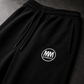 Heavyweight sweatpants detail with MM embroidered logo