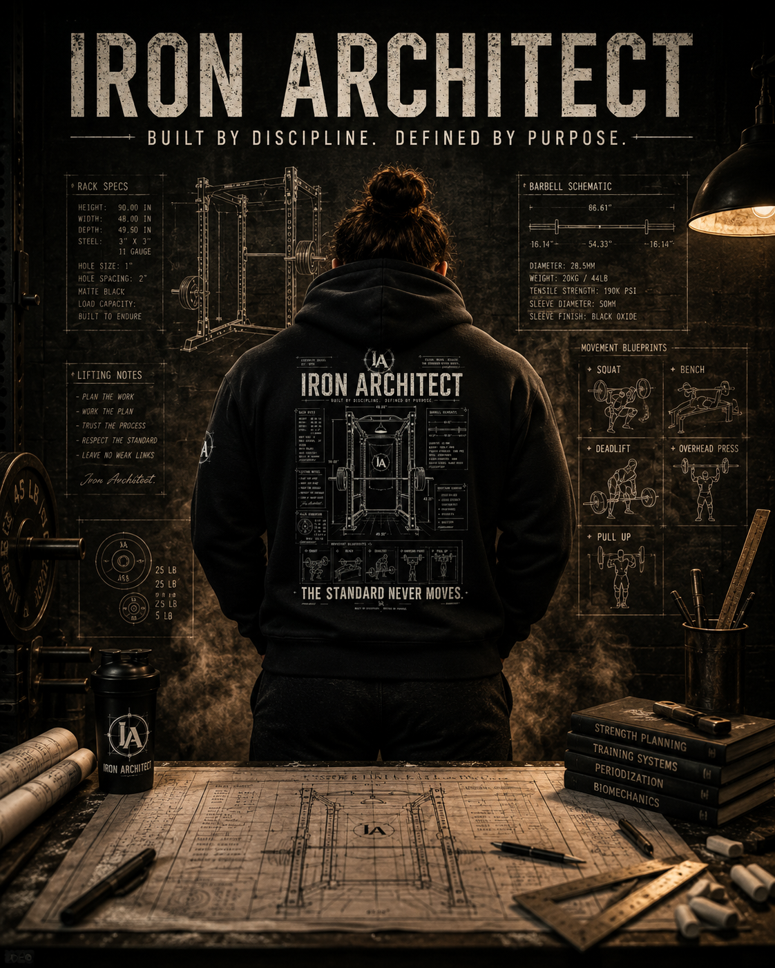 Iron Architect Heavyweight Hoodie: The Standard Edition