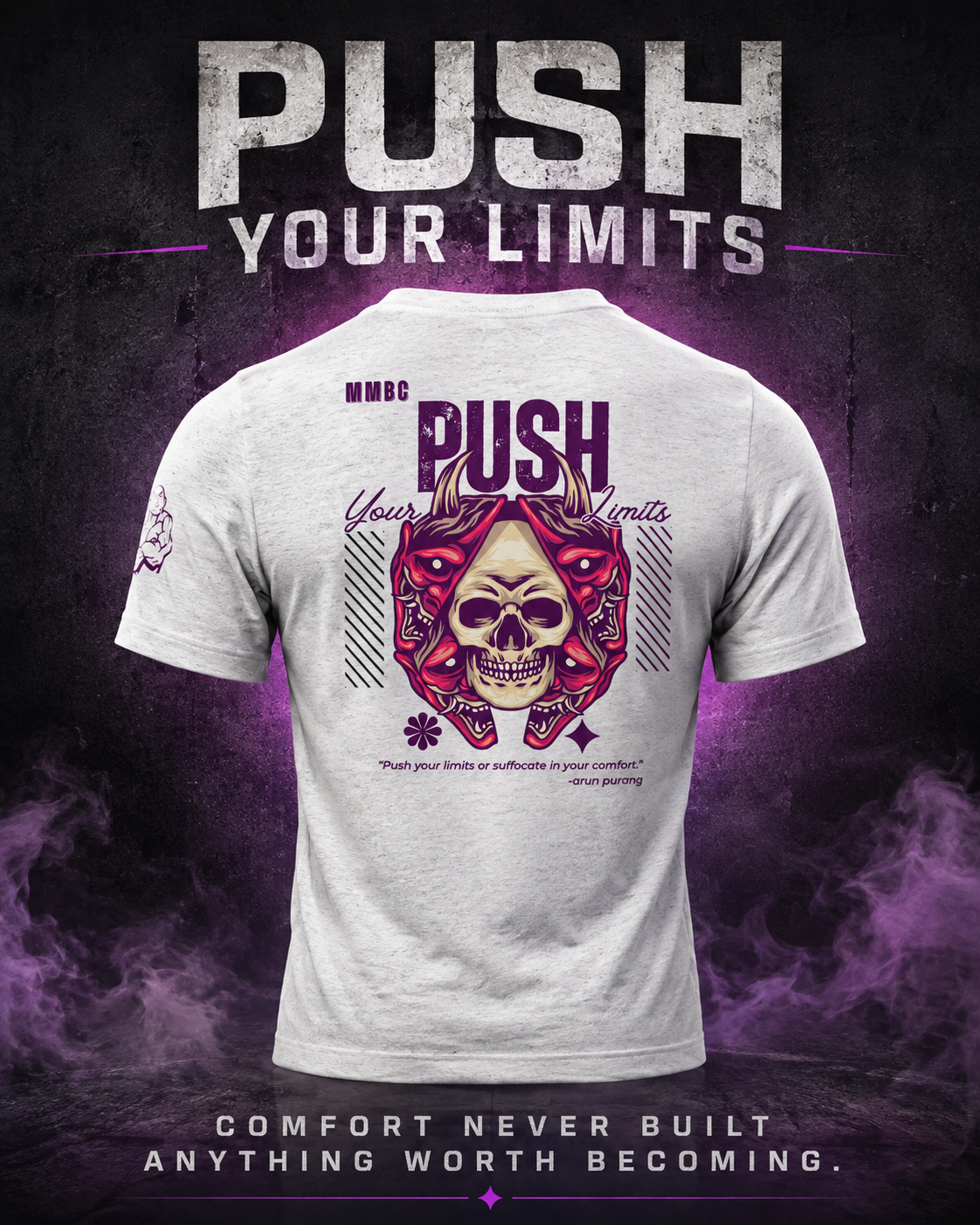 Push Your Limits Tri-Blend Tee