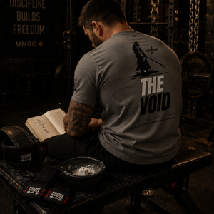 The Void tri-blend tee inspired by The Book of Five Rings and continuous study.