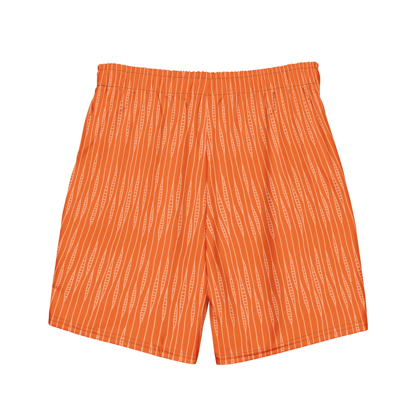 MooreMuscle Orange Swim Trunks