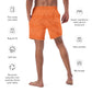 MooreMuscle Orange Swim Trunks