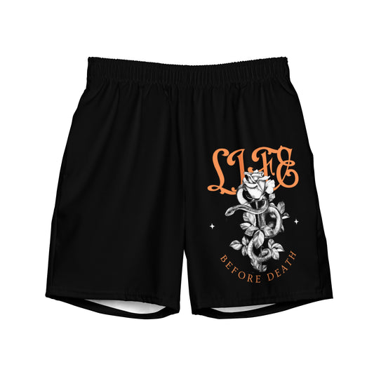 Life Before Death Swim Trunks