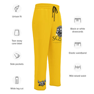 Fabric and construction specification sheet for MooreMuscle Squat Sweatpants – front
