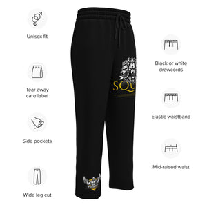 Fabric and construction specification sheet for MooreMuscle Squat Sweatpants – front