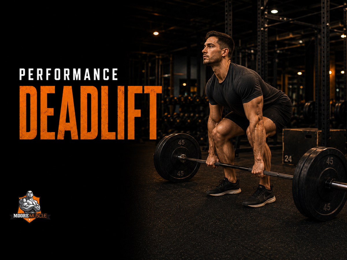 MooreMuscle Performance: Deadlift Builder cover - 4-week intermediate deadlift training program