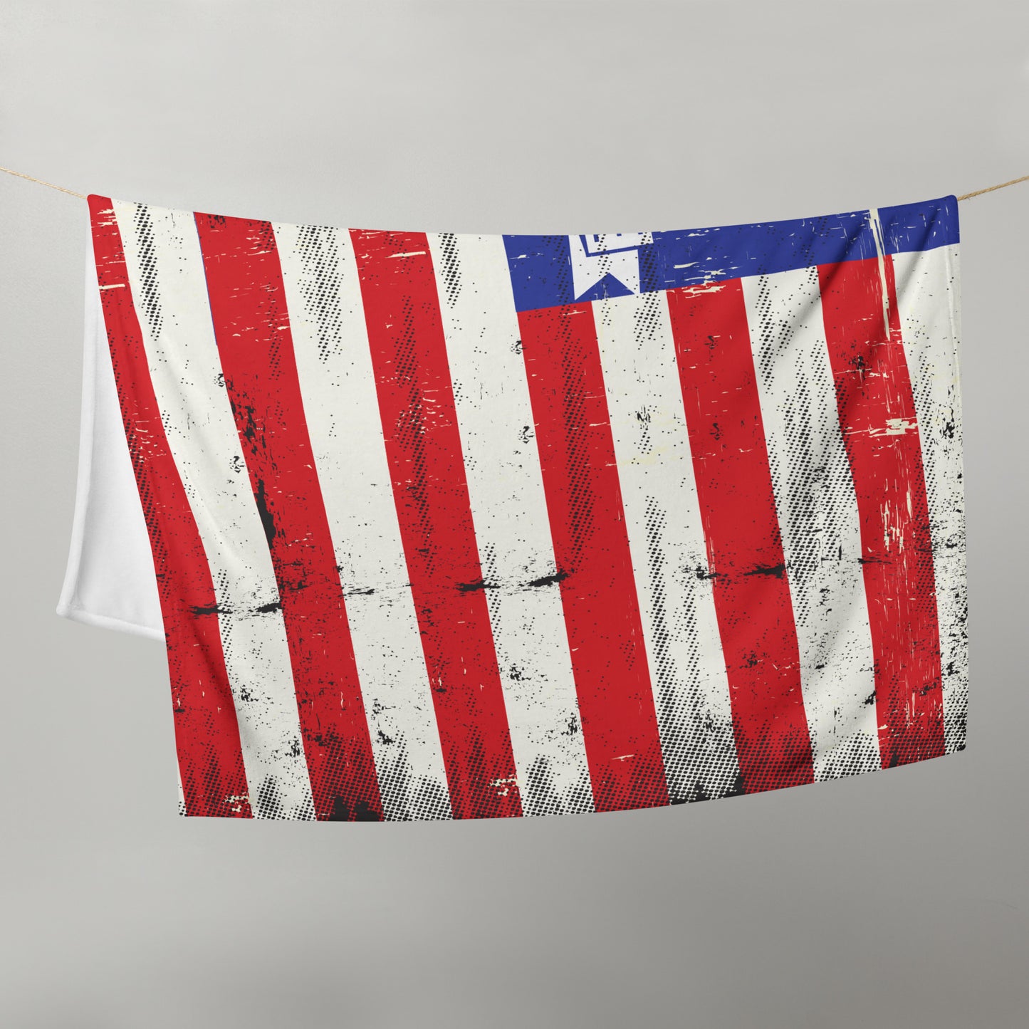 American Flag Blanket