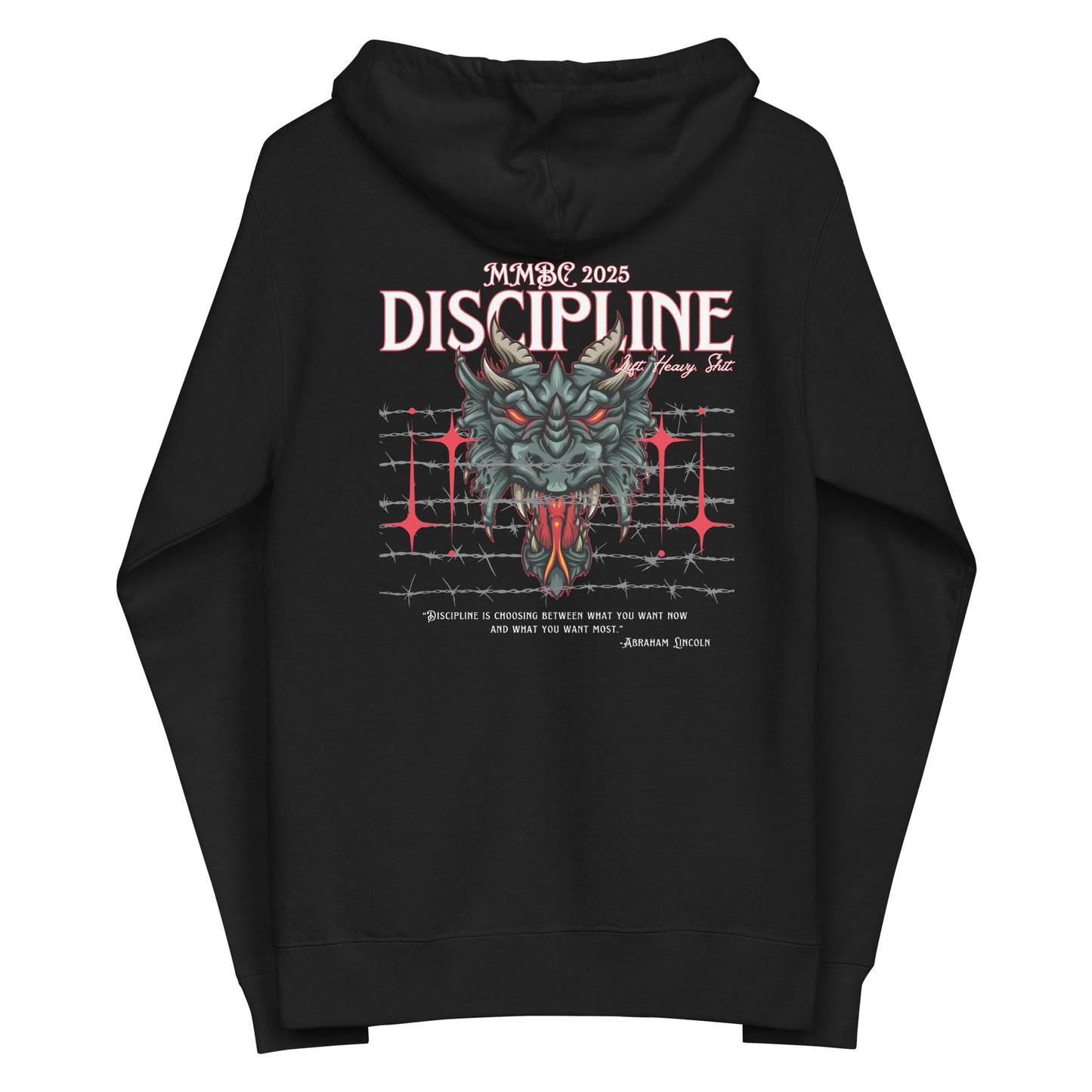 Discipline Zip-up Hoodie