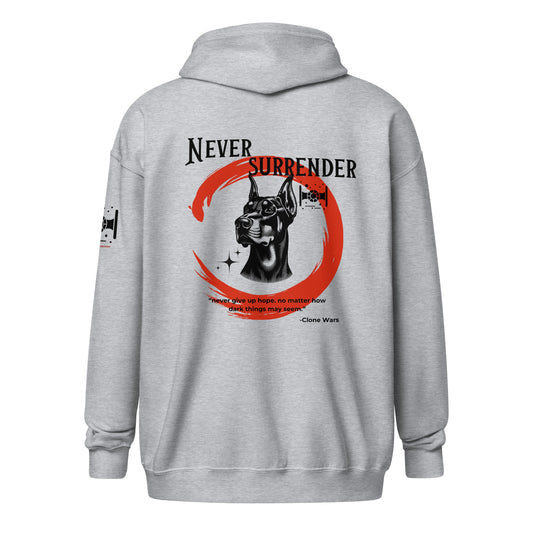 Never Surrender Zip-up