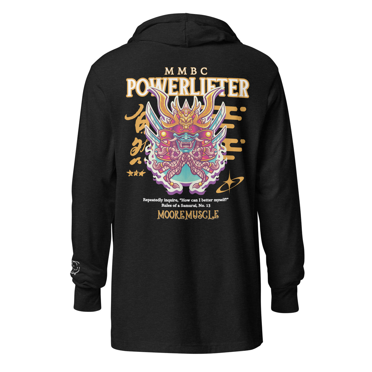 Rule 13 Hooded Long-Sleeve Tee – Repeatedly Inquire