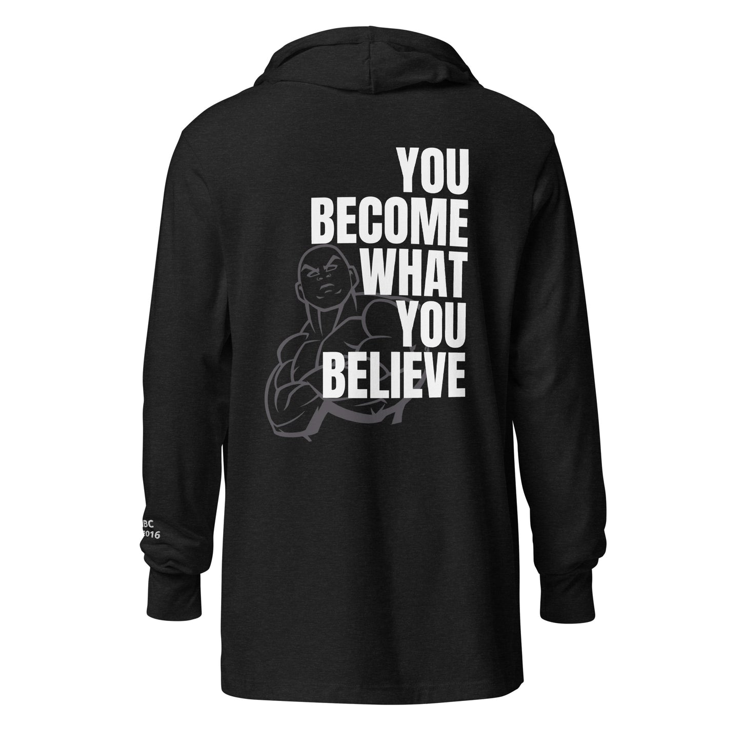 Become Hooded Long-Sleeve Tee