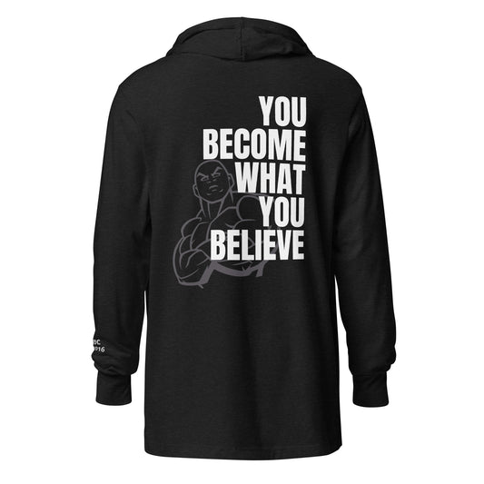 Become Hooded Long-Sleeve Tee