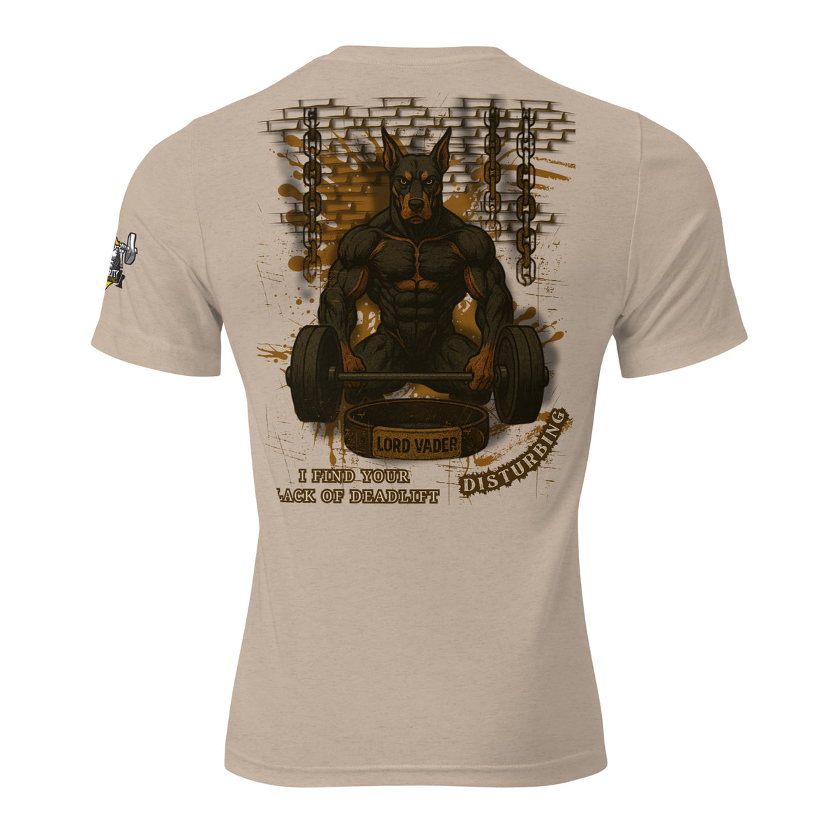 Lord Vader Deadlift Tri-Blend Tee