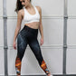MooreMuscle High Waist Orange Leggings Version 2.0