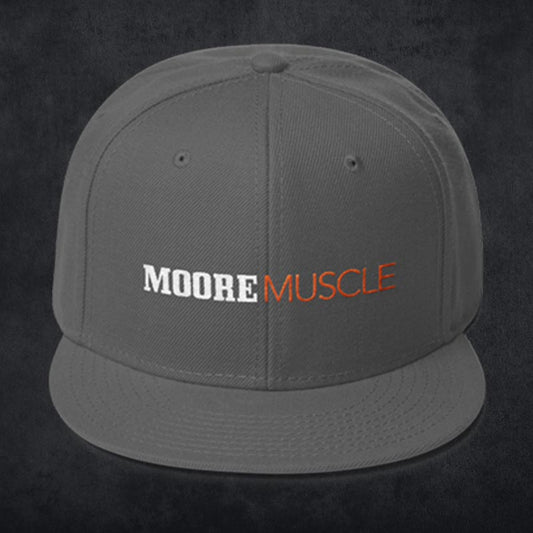 MooreMuscle SnapBack Charcoal Grey