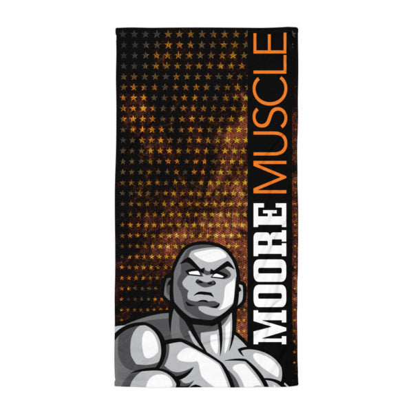 MooreMuscle Stars Beach Towel